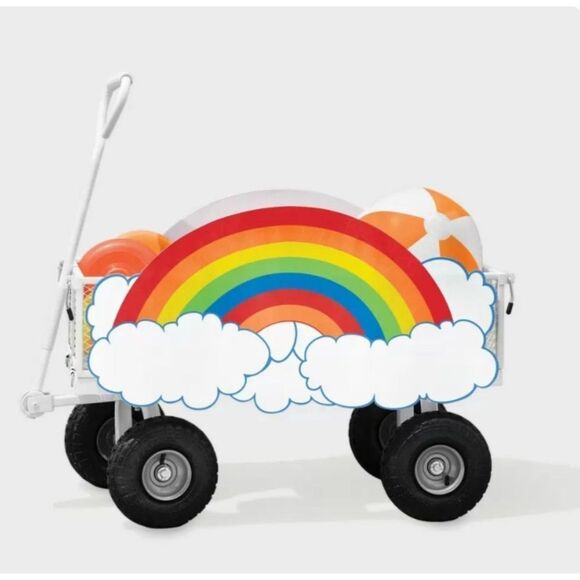 No Brand Other - Nwt rainbow wagon costume